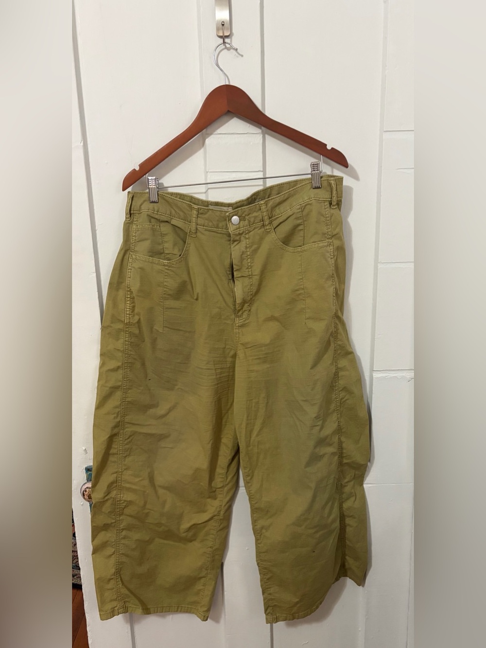 Pilcro parachute barrel pants